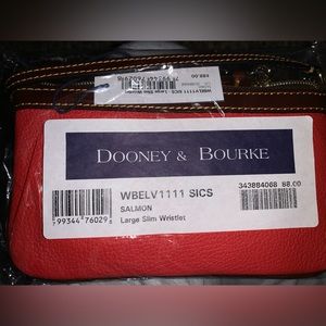 NWT Dooney & Bourke large slim wristlet